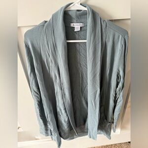 Athleta Womens Pranayama Restore Wrap Cardigan Size Medium Green